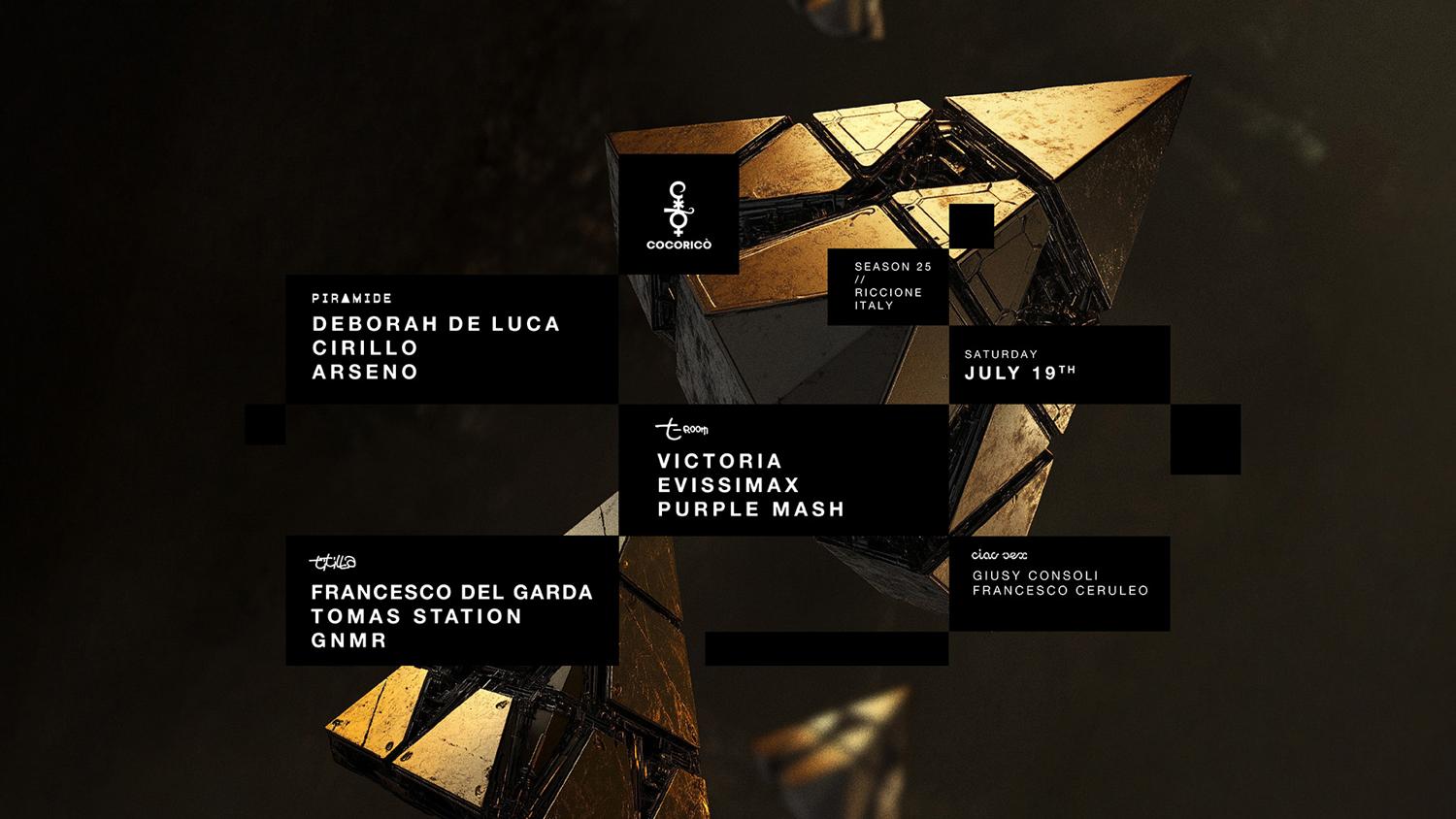 Deborah De Luca, Cirillo, Victoria, Francesco Del Garda, Tomas Station