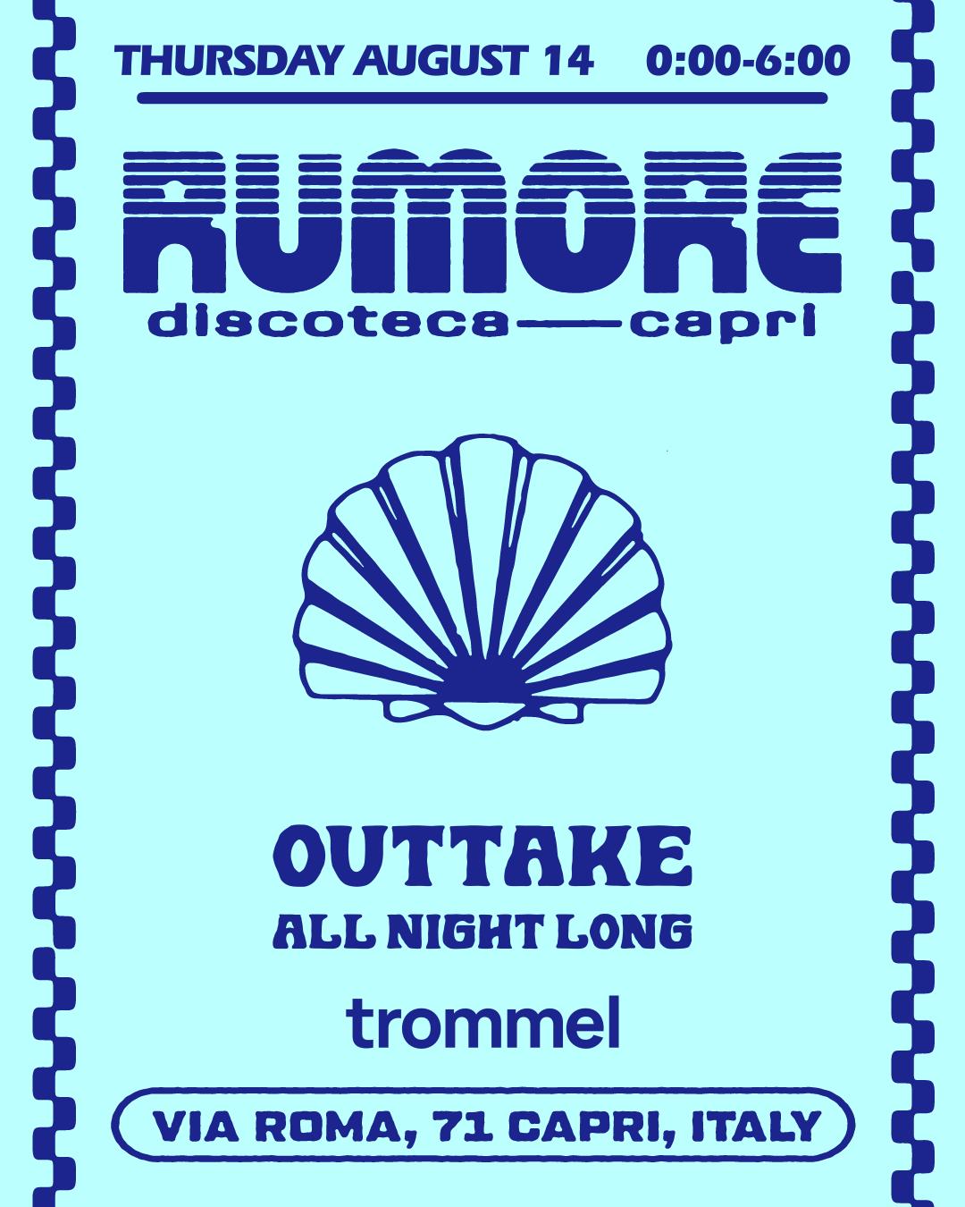 Rumore Season 25 Party N. 29 W/ Outtake
