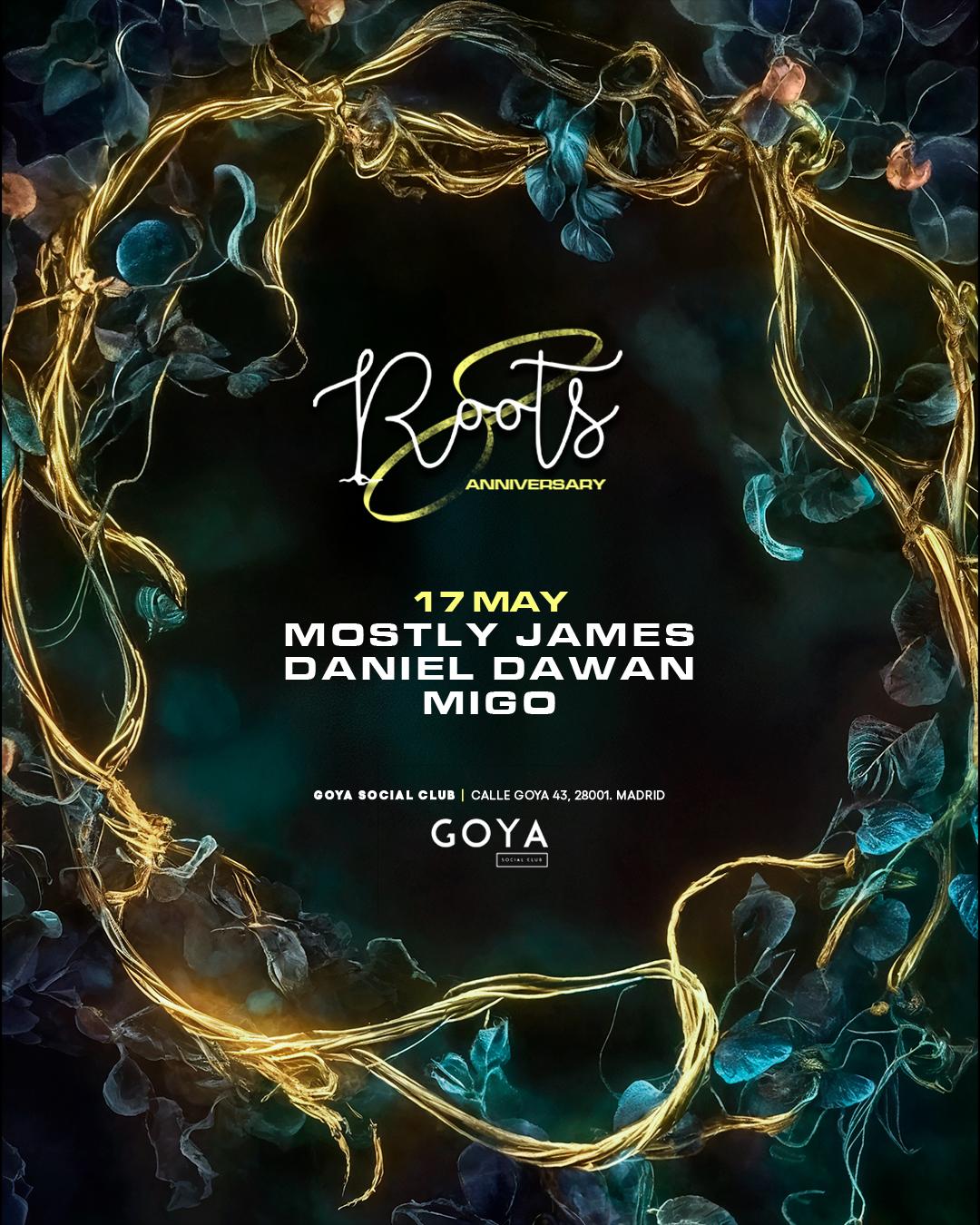 Roots With Mostly James, Daniel Dawan, Migo