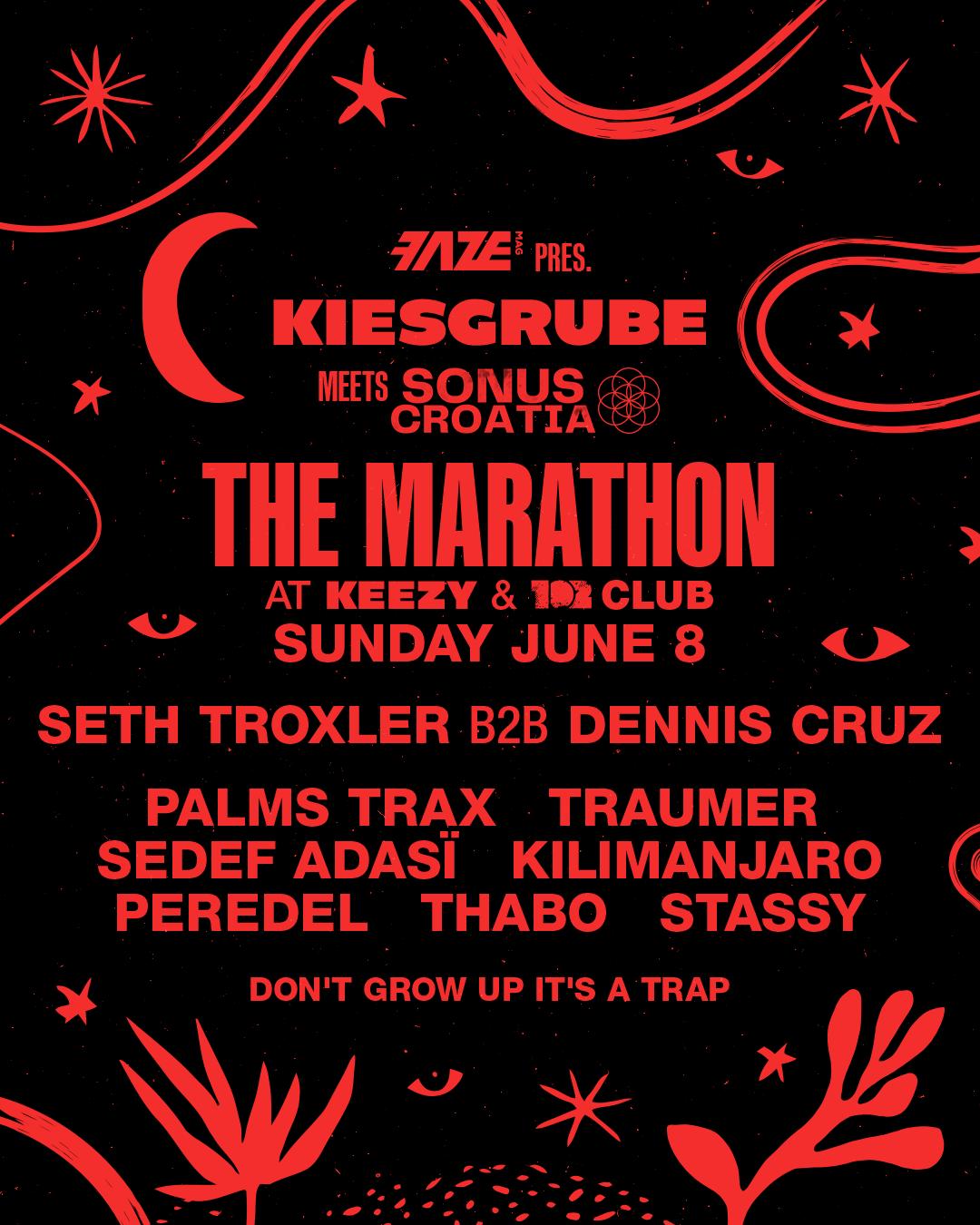 Faze Mag Present Kiesgrube X Sonus Croatia At Keezy & 102 Club