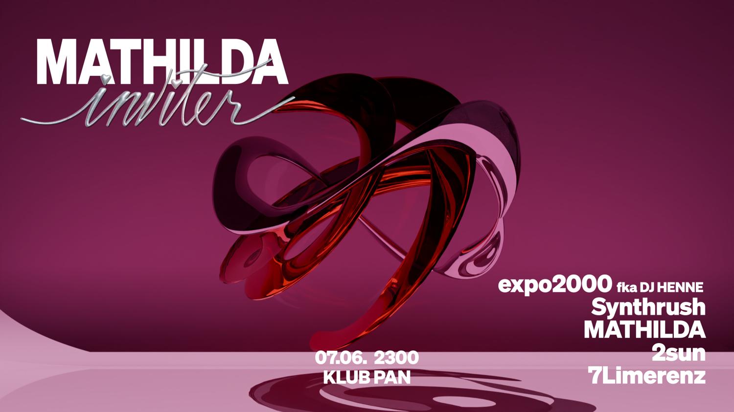 Pan X Mathilda Invites
