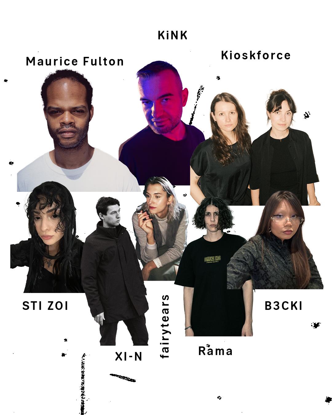 Clubnight - Maurice Fulton, Kink, Kioskforce, Echidna At Annex