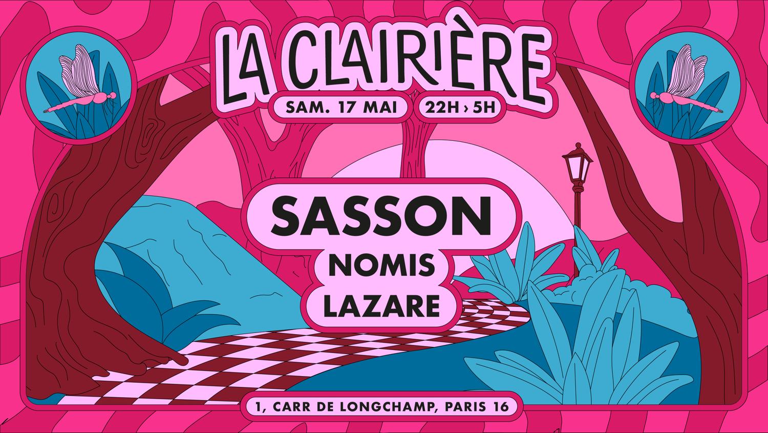 La Clairière: Sasson, Nomis, Lazare