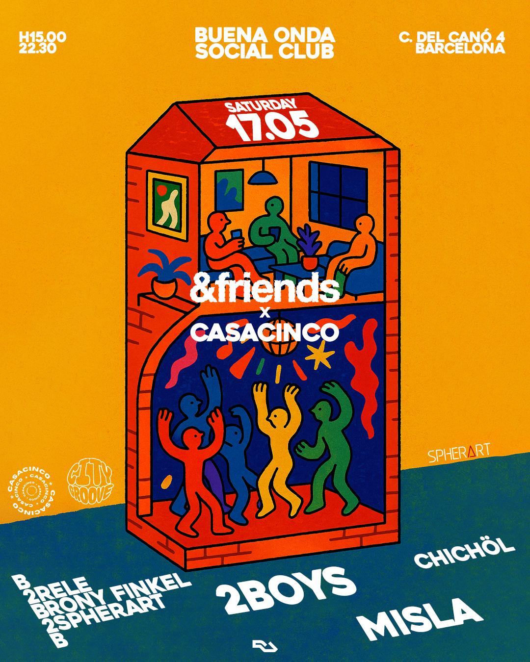 [Day Social] &Friends X Casacinco Invites 2Boys, Misla & Resident Djs + After Party