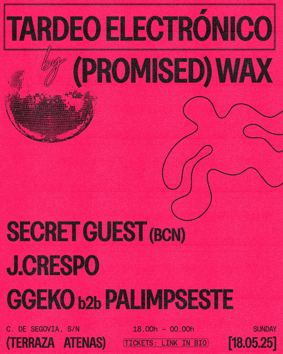 Tardeo Electronico By Promised Wax X Terraza Atenas