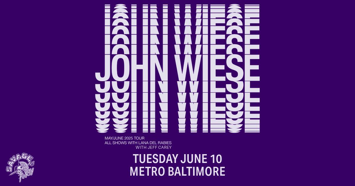 John Wiese With Lana Del Rabies And Jeff Carey At Metro Baltimore