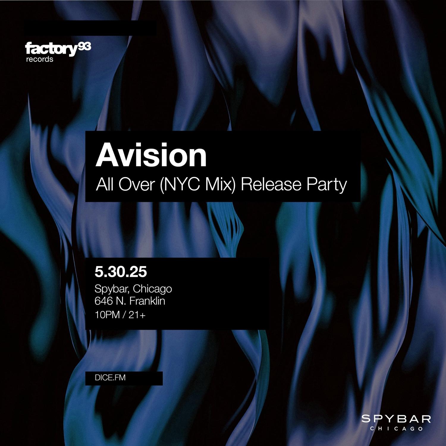 Avision X Factory 93 Record Release Party