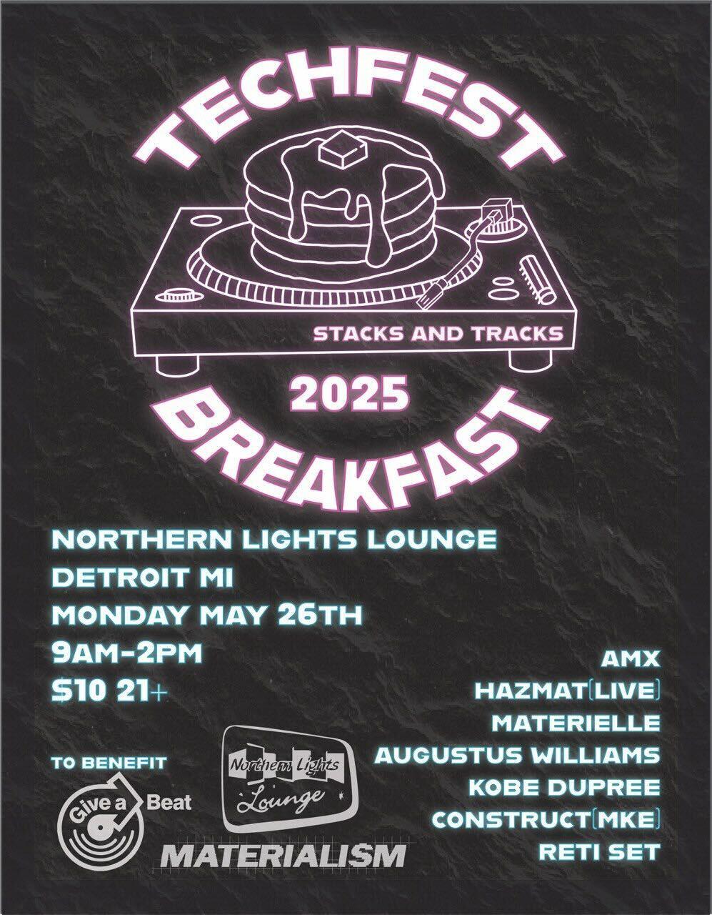 Techfest Breakfast - Stacks & Tracks