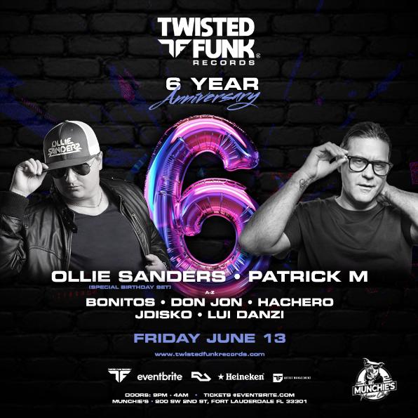Twisted Funk Records 6 Year Anniversary