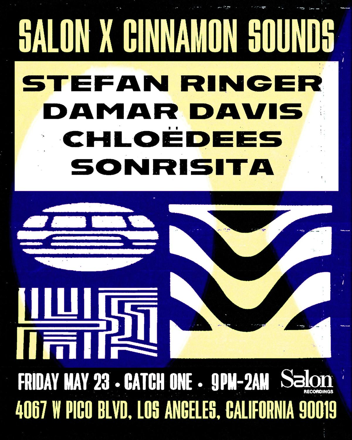 Salon X Cinnamon Sounds With Stefan Ringer