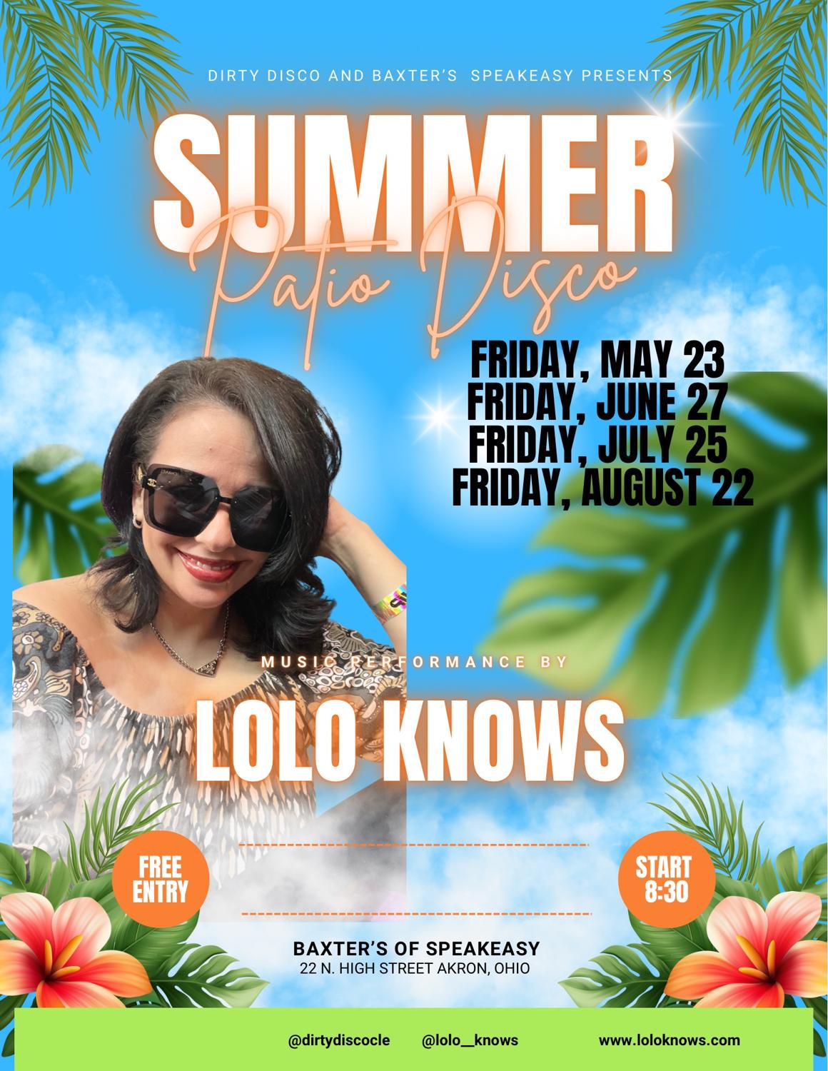 Summer Patio Disco