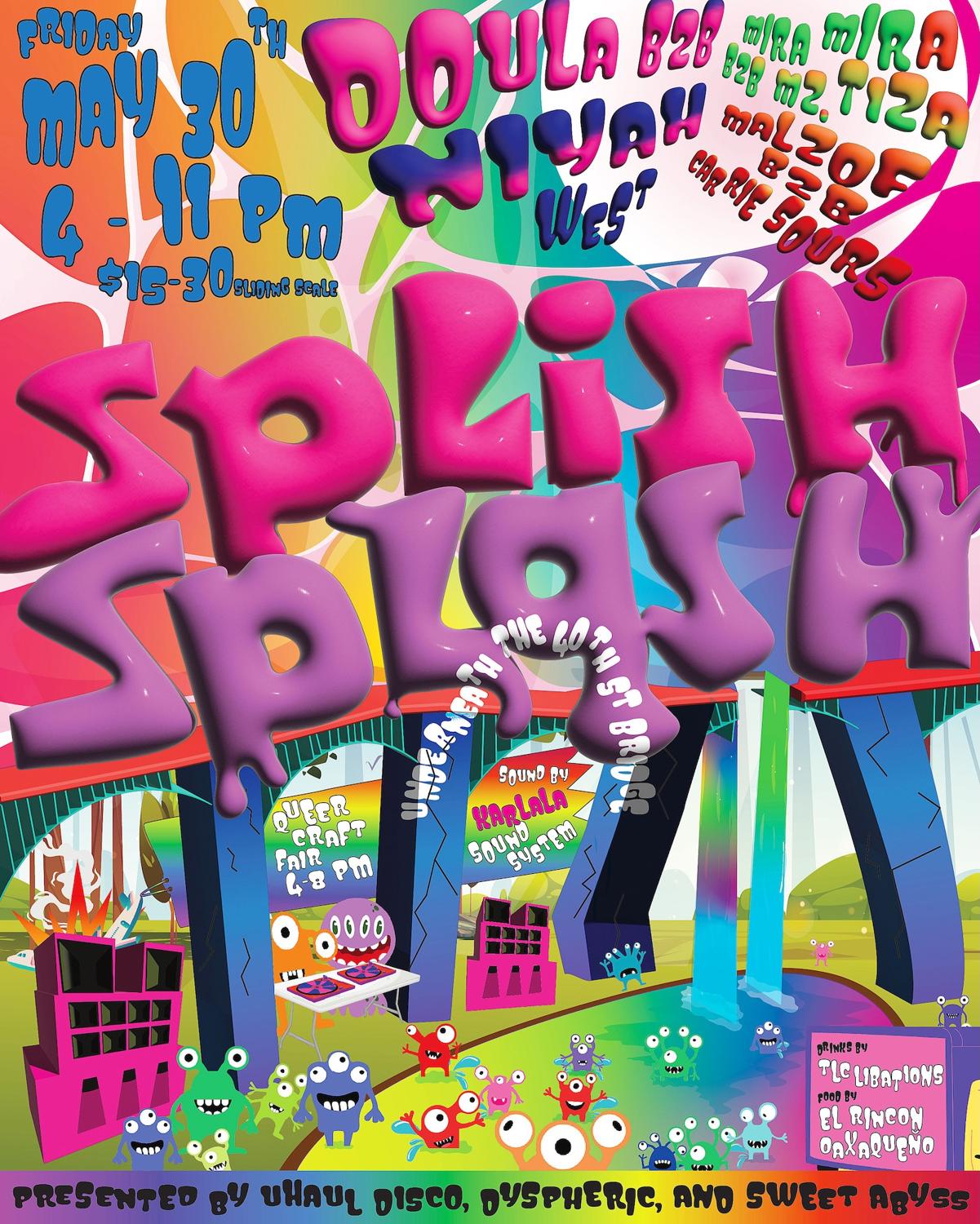 Splish Splash: A Premature Pittsburgh Pride Underthebridge Bonanza