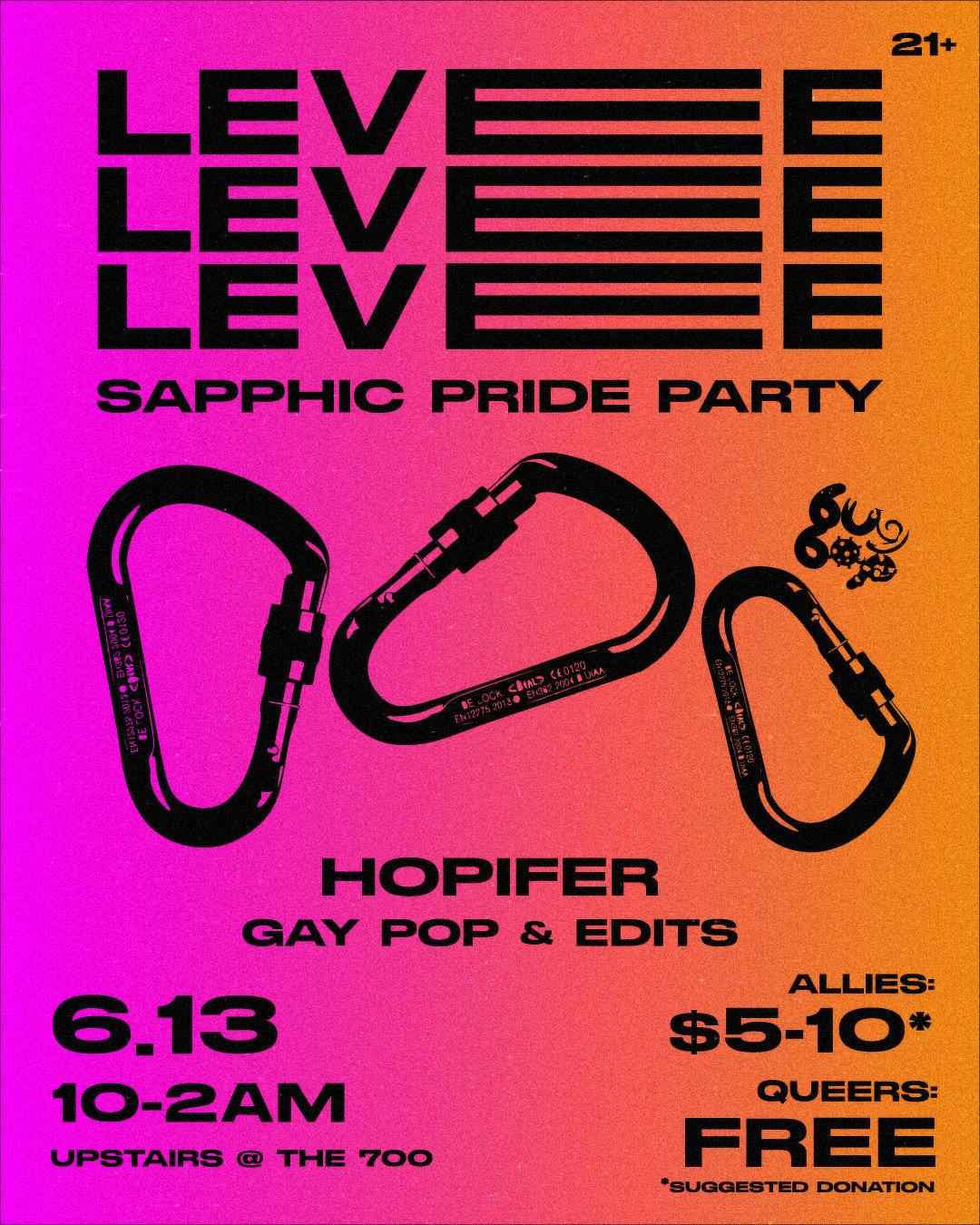 Levee: Sapphic Pride Party