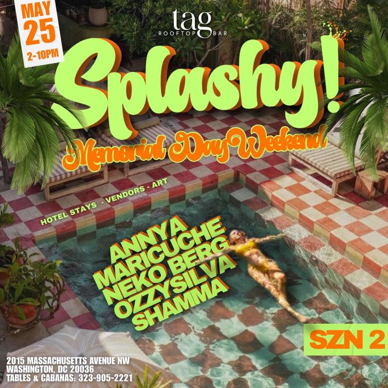 Splashy! Memorial Weekend Pool Party
