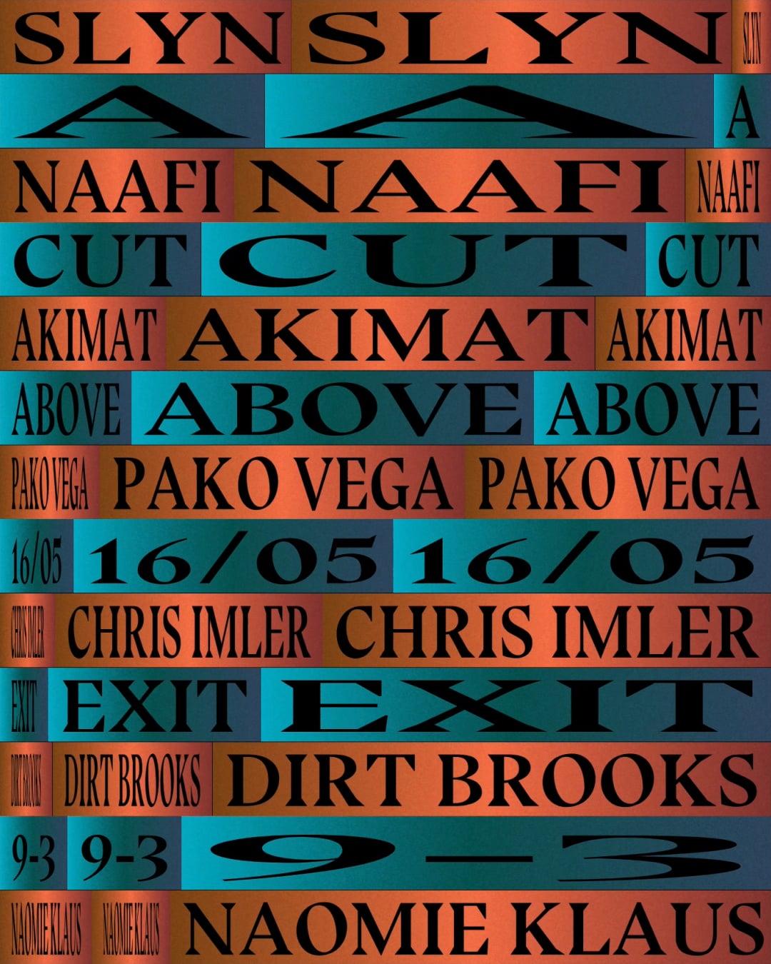A Cut Above - Naomie Klaus, Chris Imler, Naafi, Slyn, Akimat, Pako Vega, Dirt Brooks