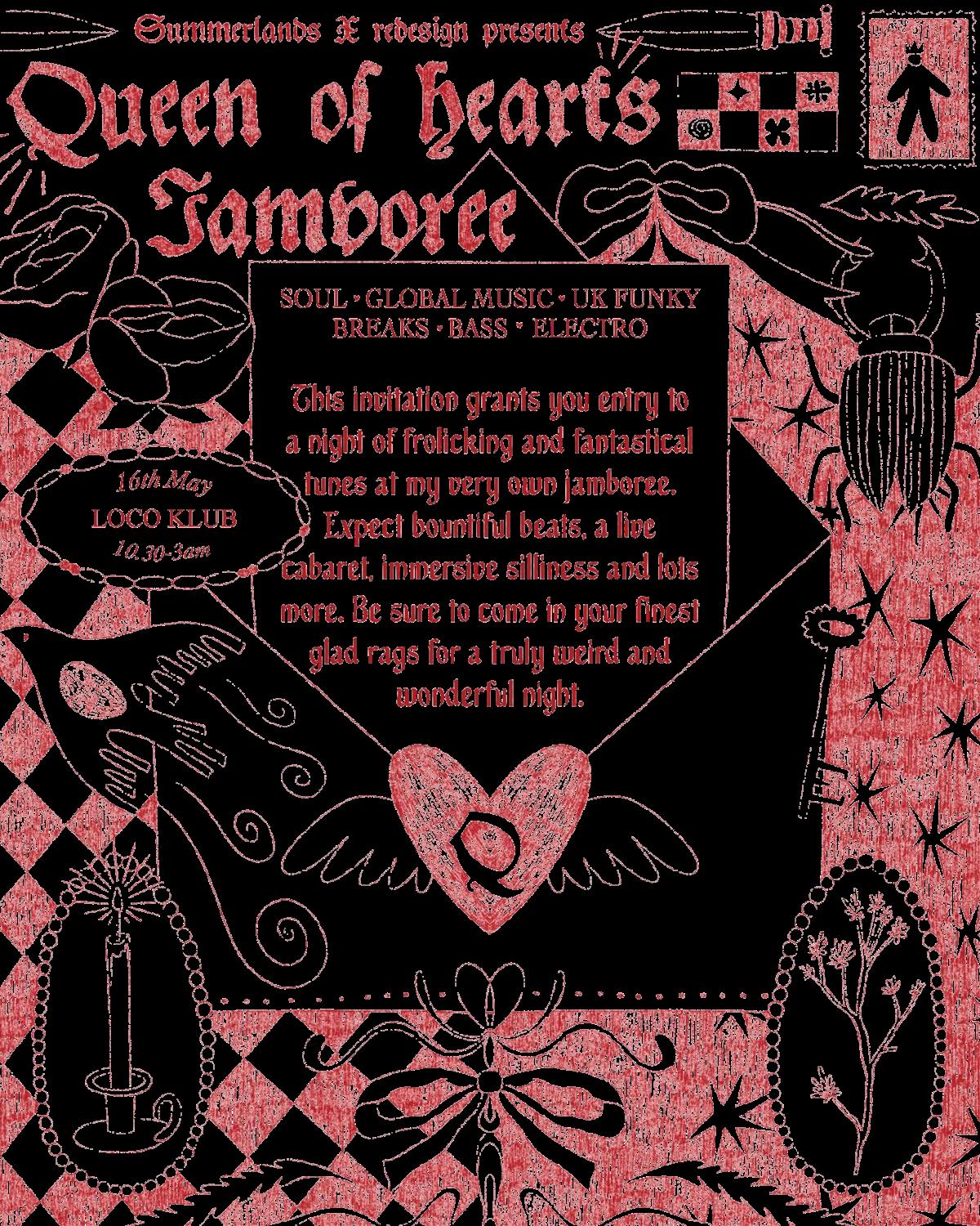Summerlands X Redesign: Queen Of Hearts Jamboree