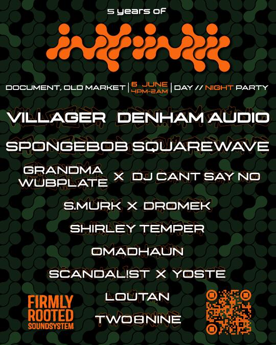 5 Years Of Intrinzic With Villager, Denham Audio, Spongebob Squarewave, Shirley Temper