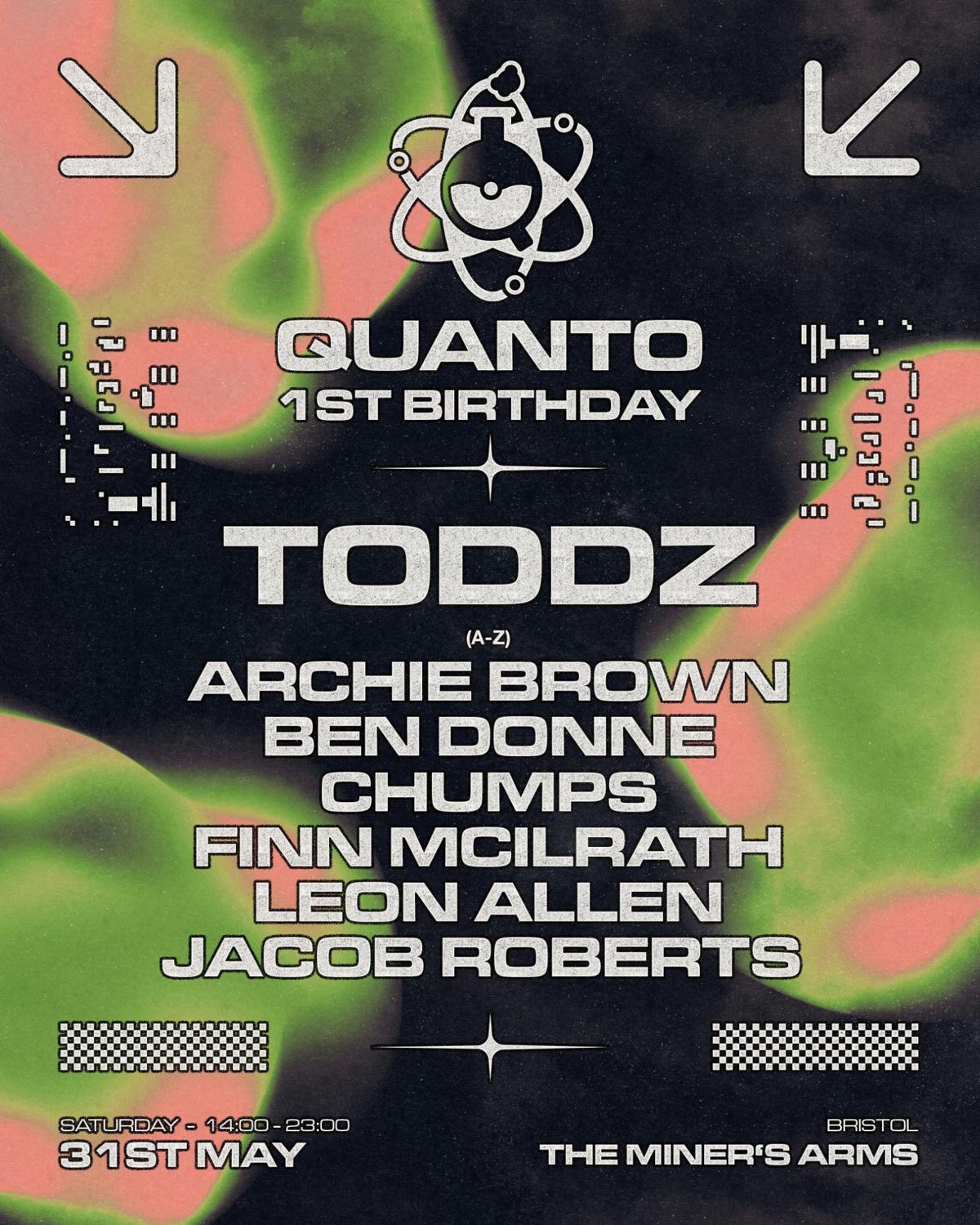 Quanto 1St Birthday With Toddz