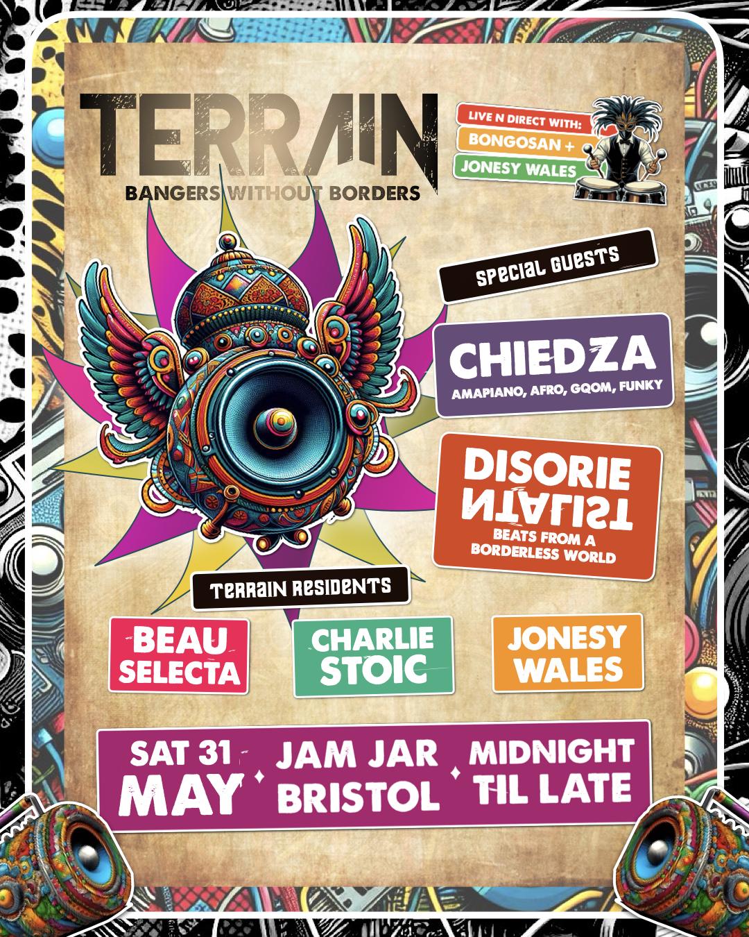 Terrain - Bangers Without Borders Feat. Chiedza, Disorientalist