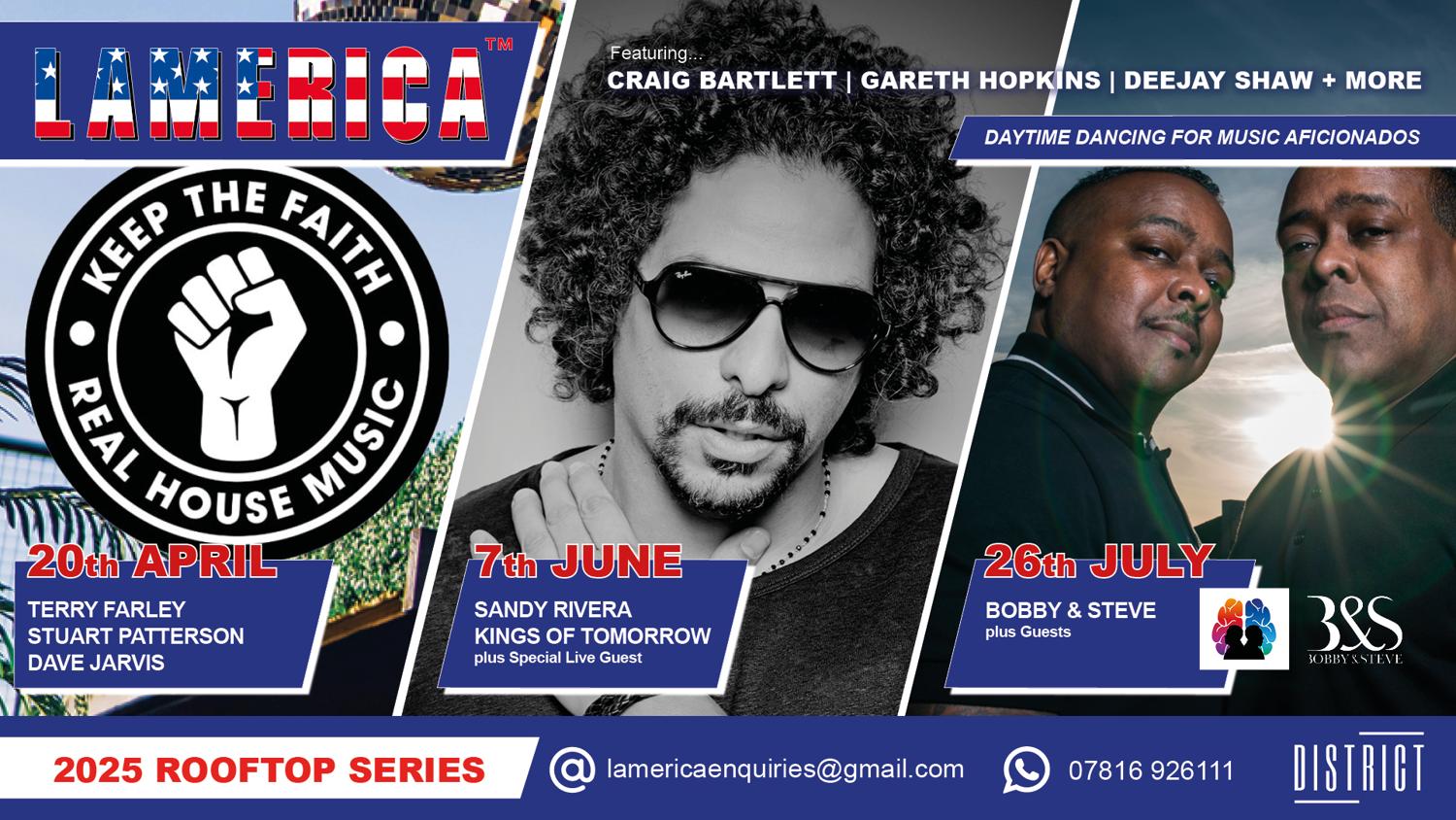 Lamerica Promotions Present Sandy Rivera (Kot-25 Years) Finally