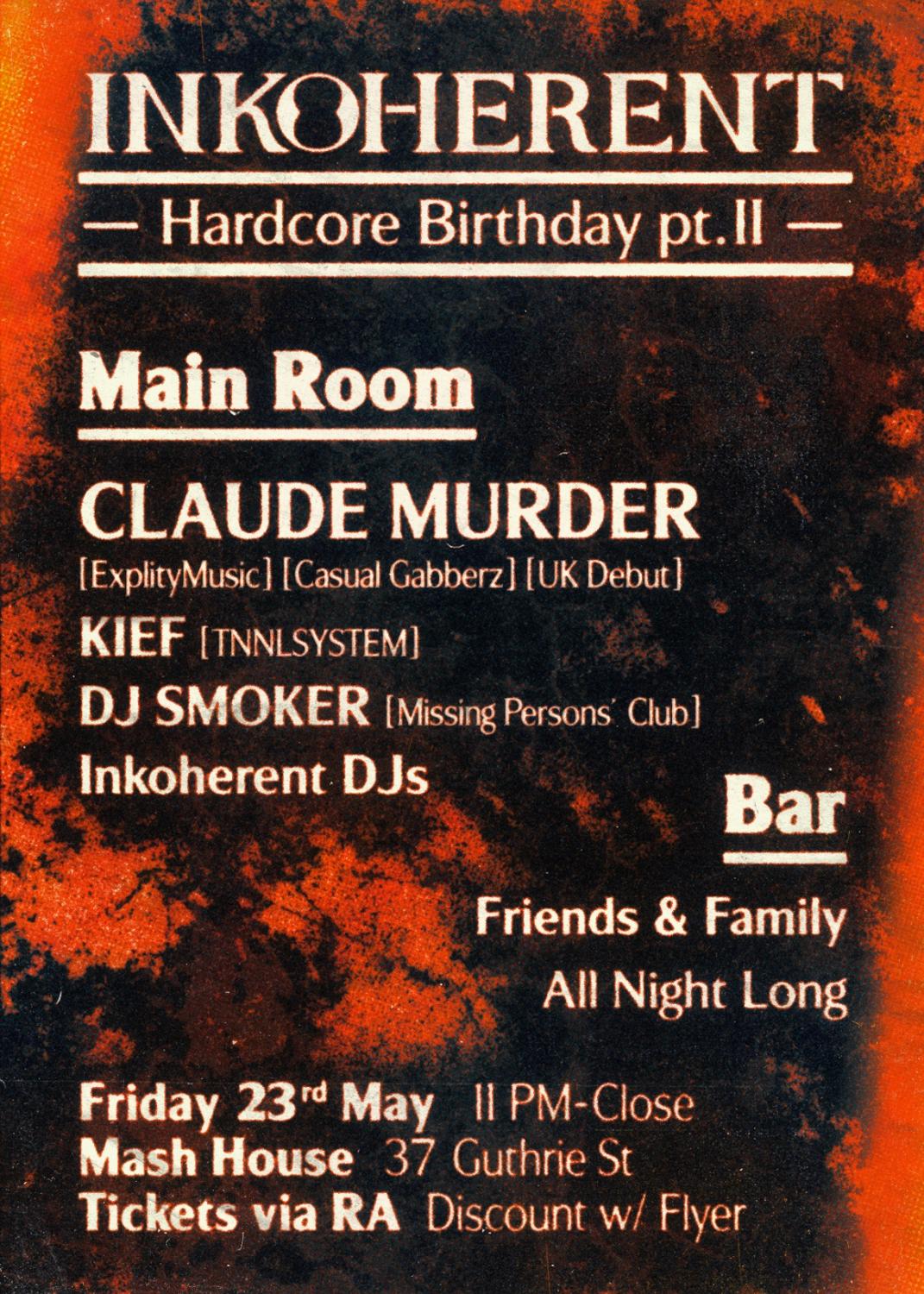 𝐈𝐍𝐊𝐎𝐇𝐄𝐑𝐄𝐍𝐓 // Claude Murder (Casual Gabberz) (Explitymusic) *Uk Debut*