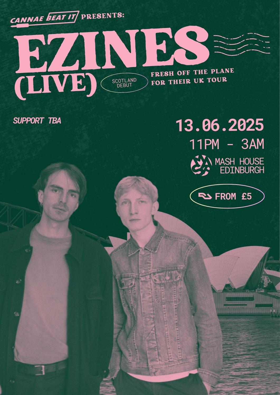 Cannae Beat It Presents: Ezines (Live)
