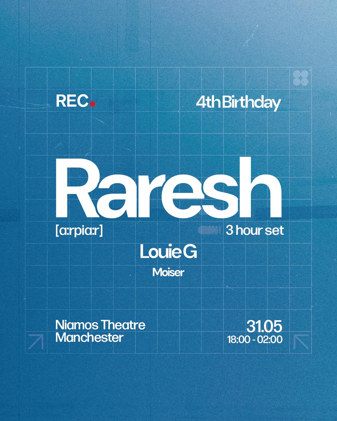 Rec. 4Th Birthday: Raresh & Louie G