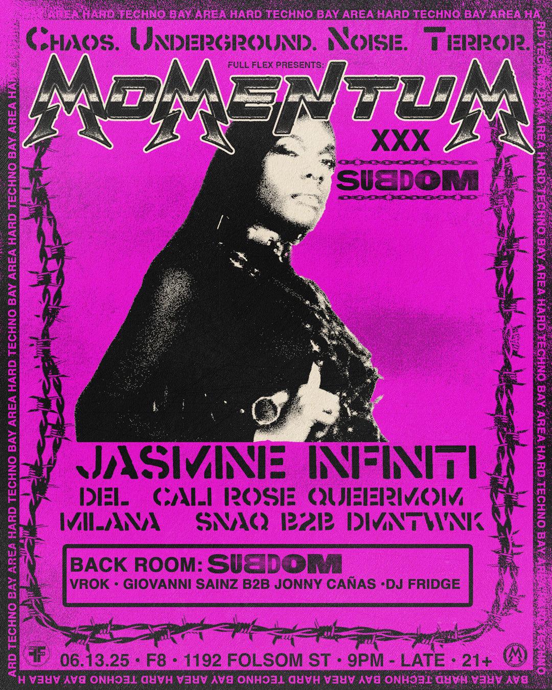 Momentum X Subdom Pride : C.Haos U.Nderground N.Oise T.Error