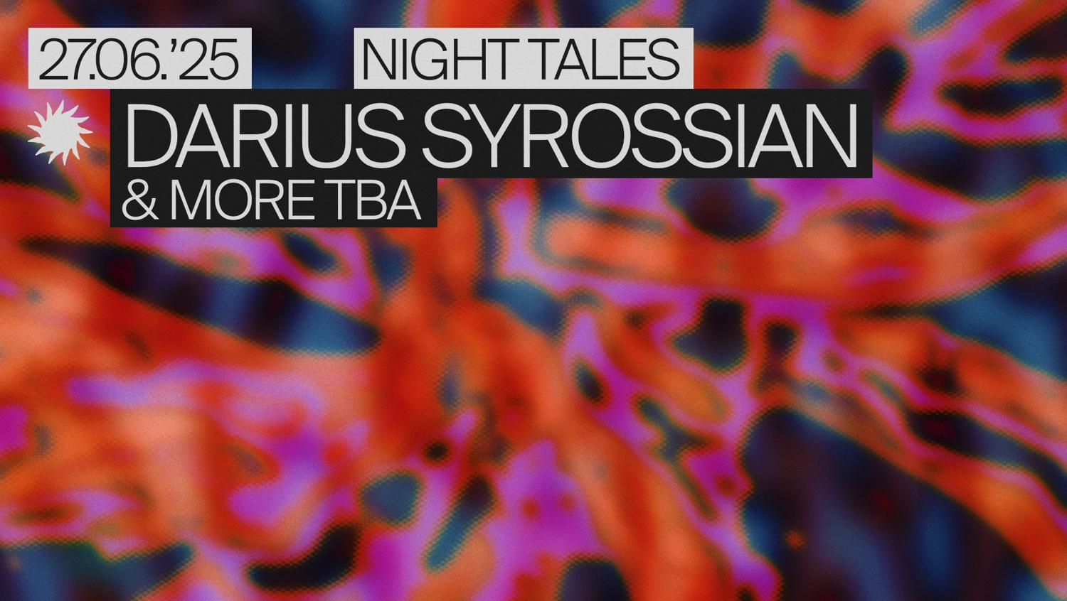 Night Tales: Darius Syrossian