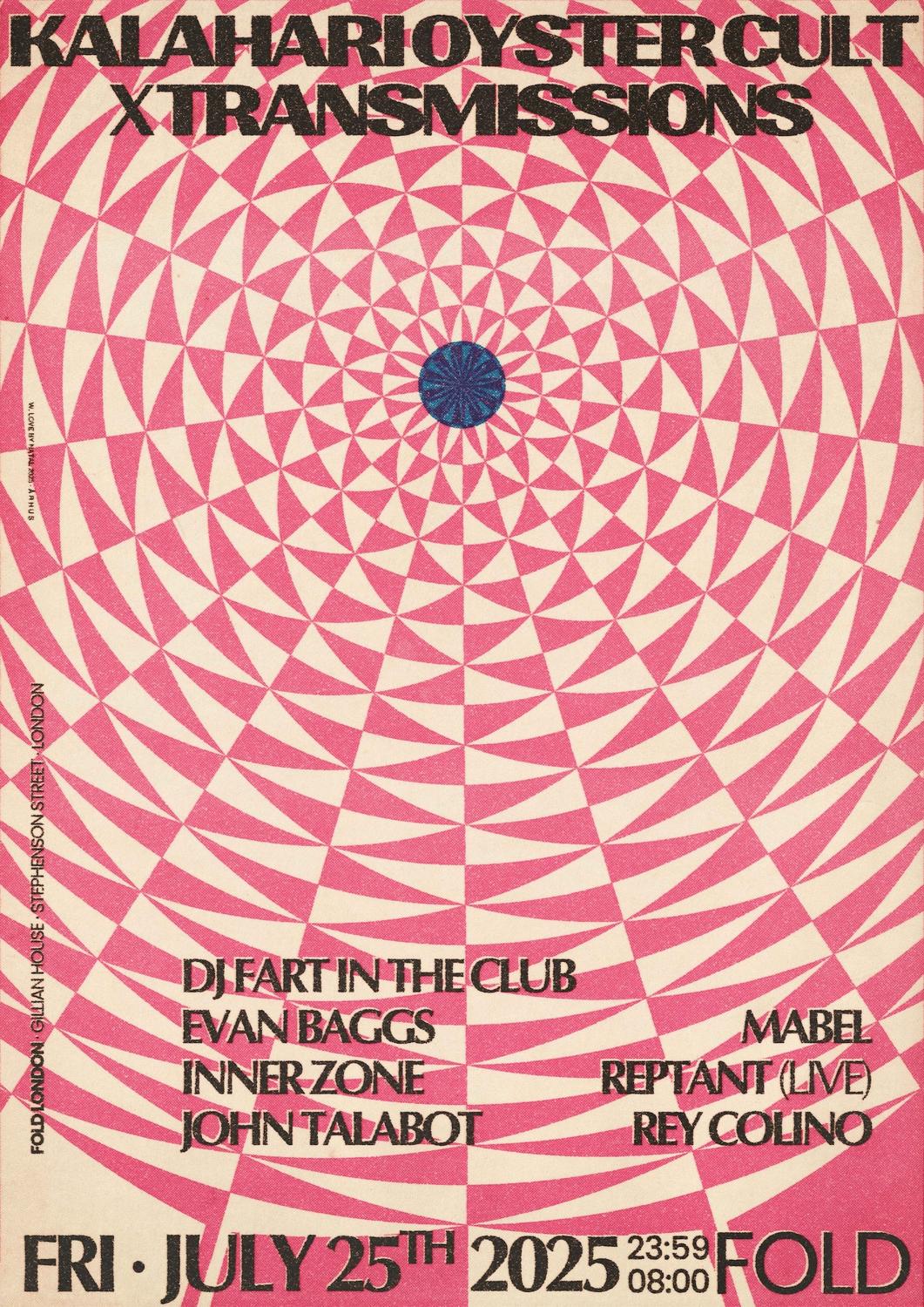 Kalahari Oyster Cult X Transmissions