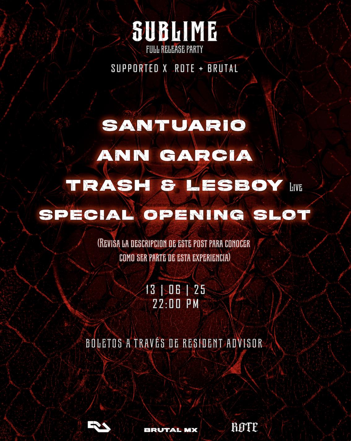 Sublime Release Party X Rote