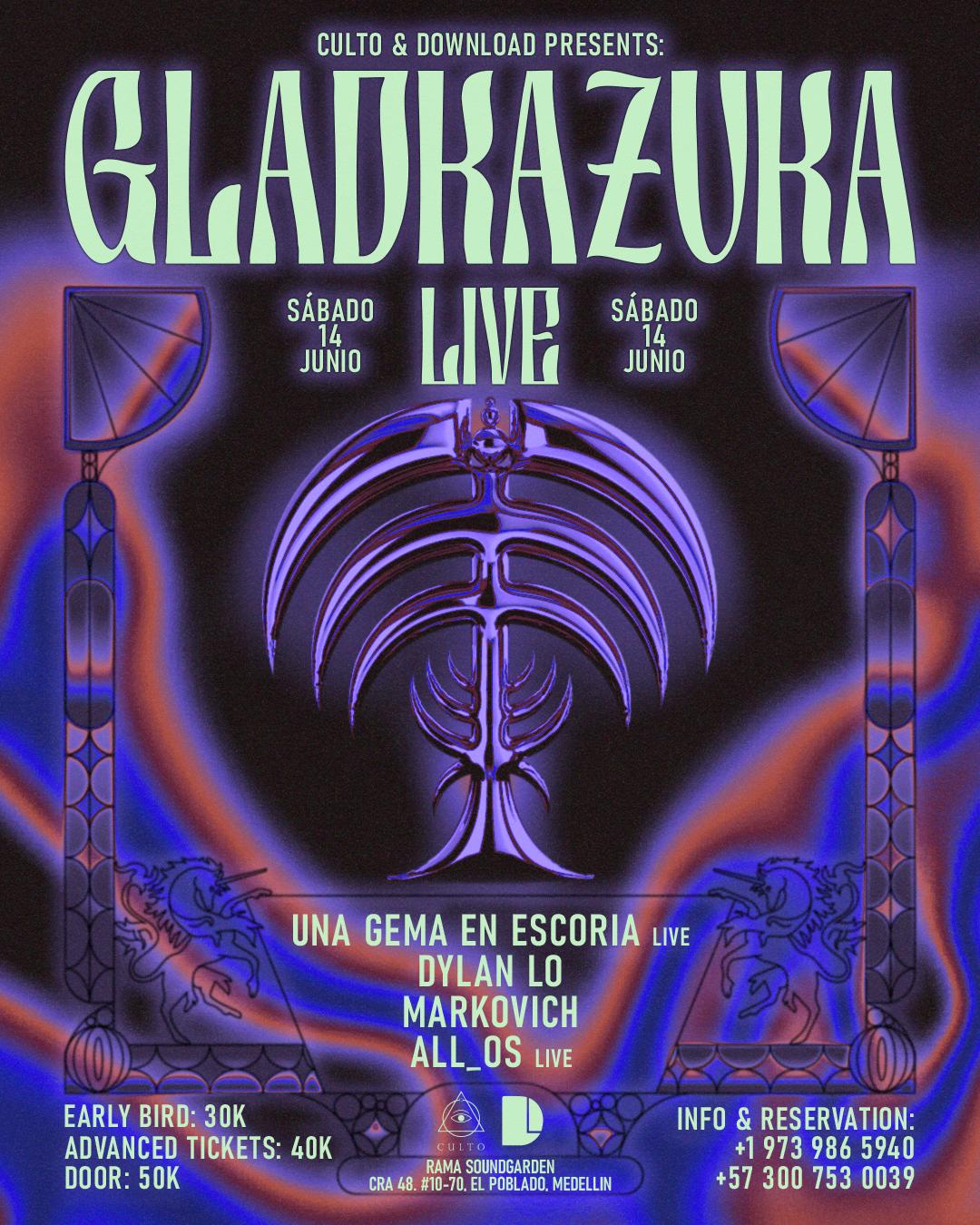 Culto & Download Pres. Gladkazuka Live