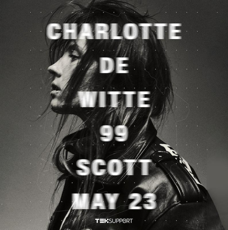 Teksupport: Charlotte De Witte (Sold Out)