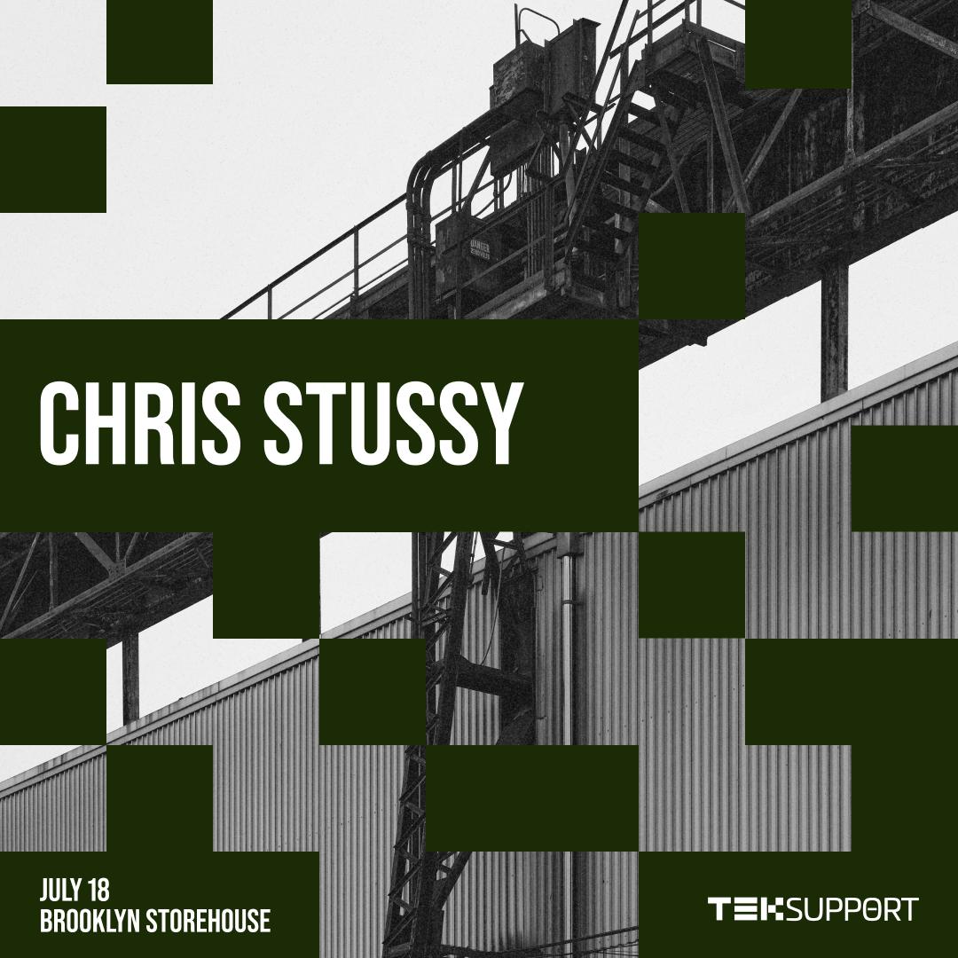 Teksupport: Chris Stussy (Sold Out)