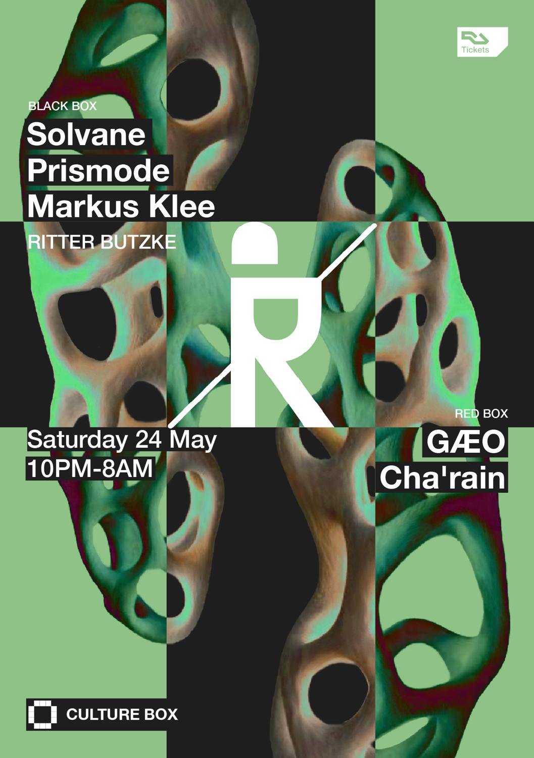 Ritter Butzke Showcase: Solvane / Prismode / Markus Klee / Gæo / Cha'Rain