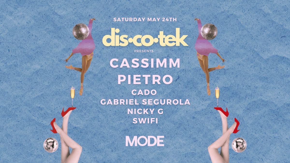 Cassimm + Pietro By Dis-Co-Tek