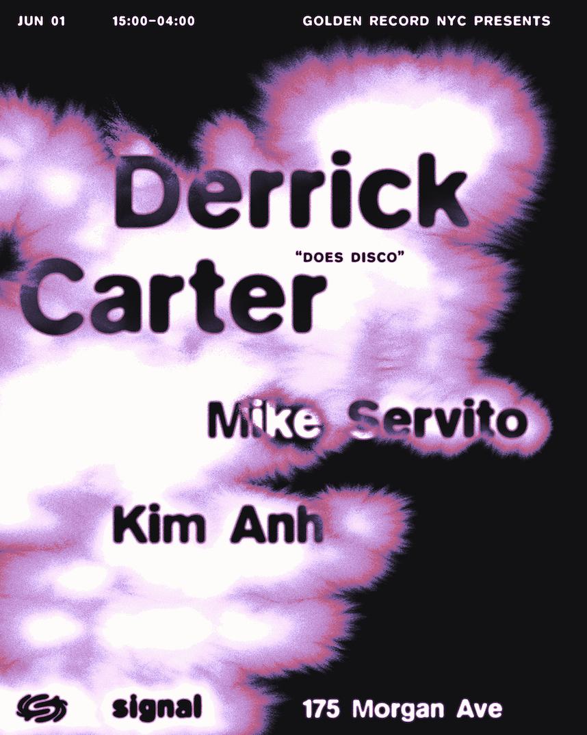 Golden Record Nyc: 'Derrick Does Disco', Mike Servito & Kim Anh