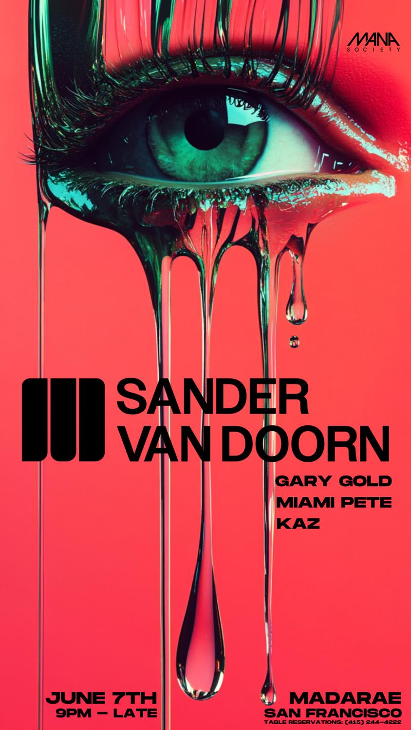 Sander Van Doorn At Madarae