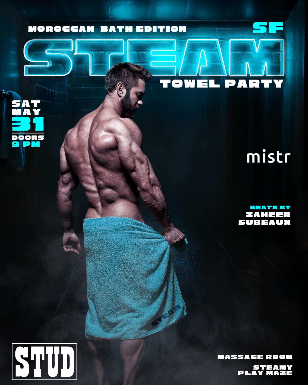Steam Towel Party Sf