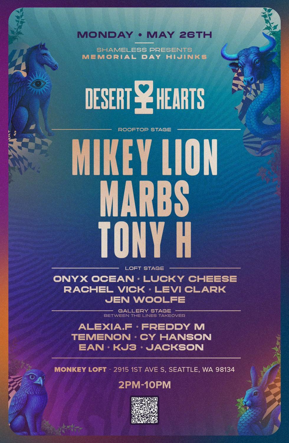 Memorial Day With Desert Hearts