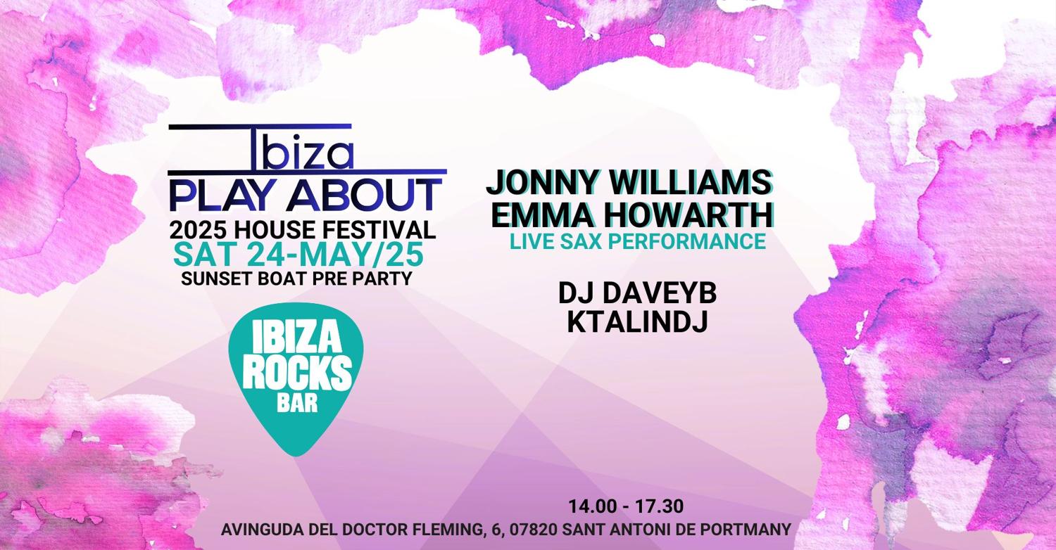 Sunset Boat Pre-Party At Ibiza Rocks Bar