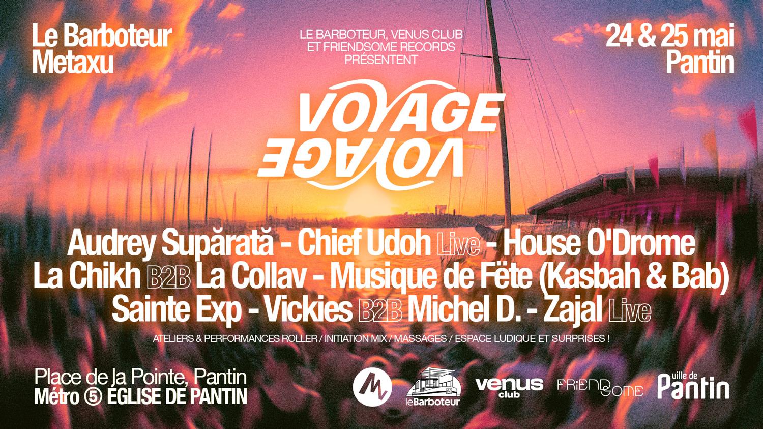 Vénus Club X Friendsome: Voyage Voyage Festival (Free)