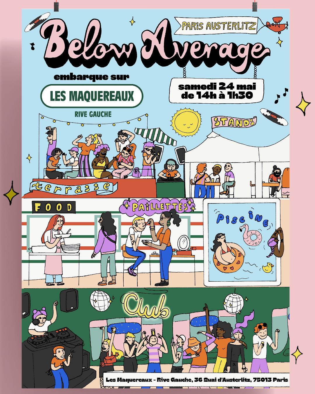 Below Average Embarque Sur Les Maquereaux