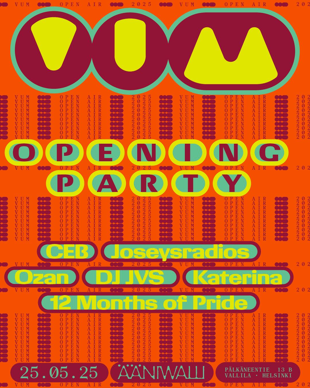 Vum Open Air 2025 Opening Party