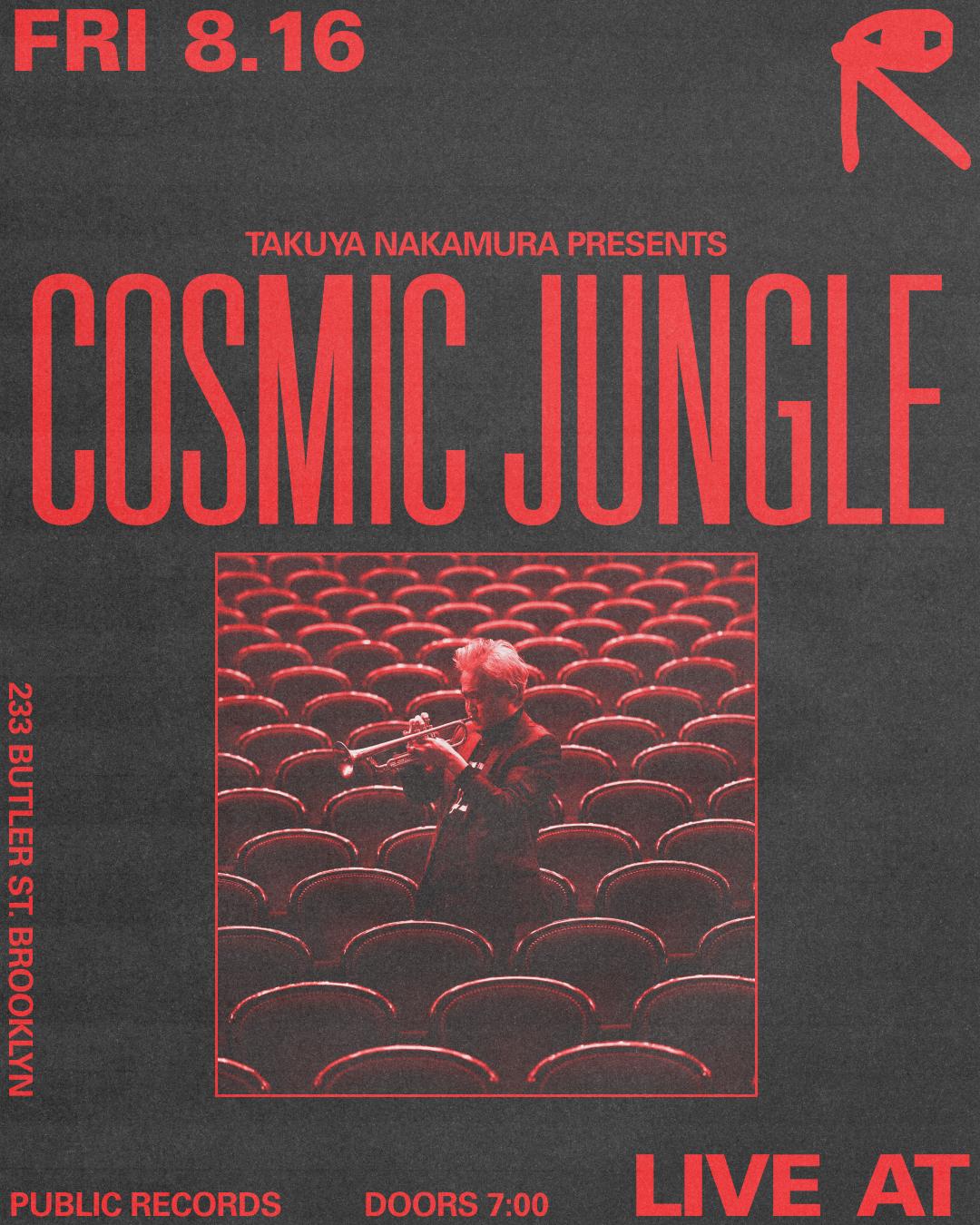 Takuya Nakamura Presents: Cosmic Jungle [Live]