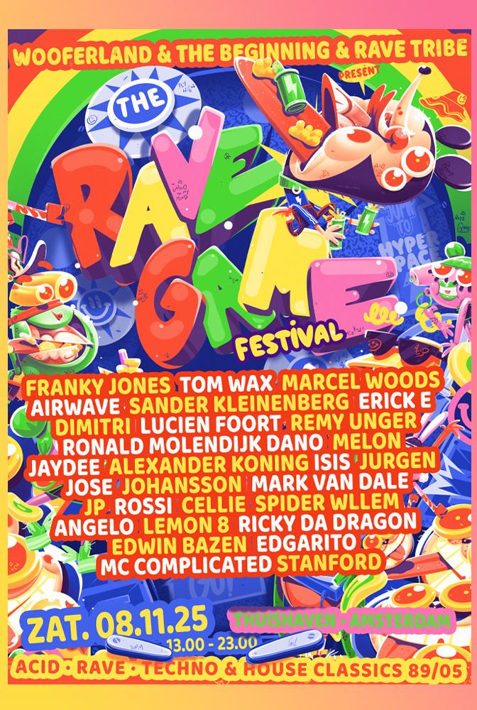 Wooferland, The Beginning, The Promised Land And Rave Tribe Pres. The Rave Game 2.0