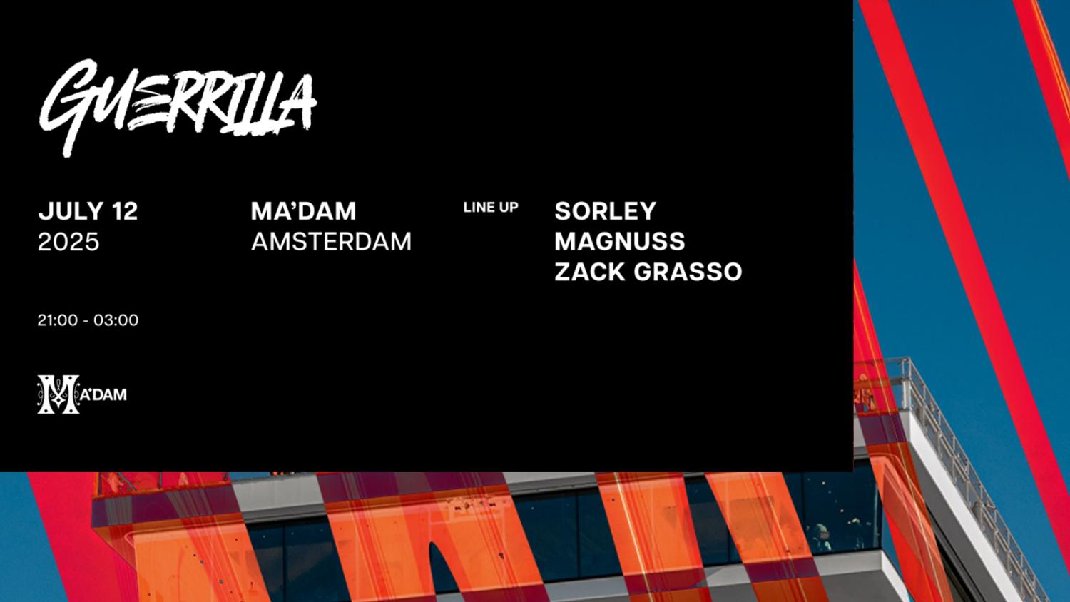Madam By Night Invites: Guerrilla