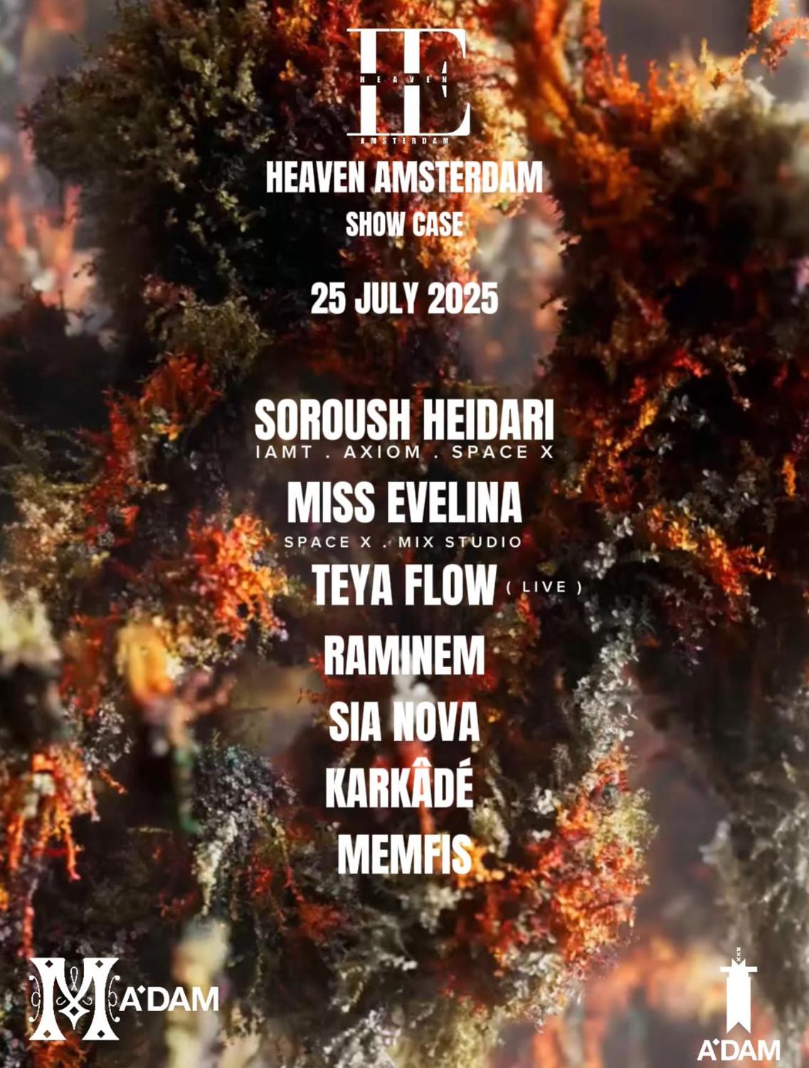 Madam By Night Invites: Heaven Amsterdam