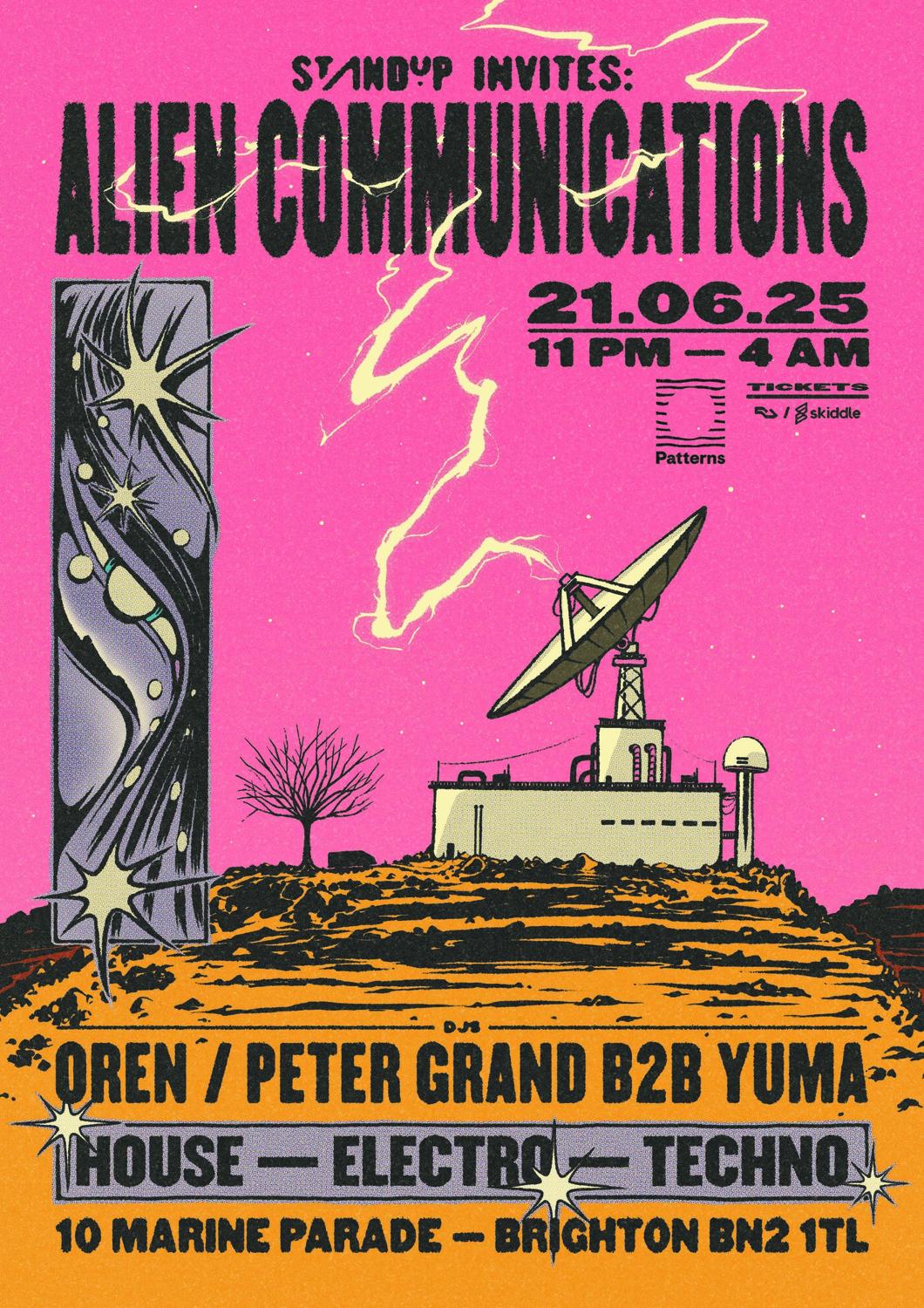 Standup Invites: Alien Communications