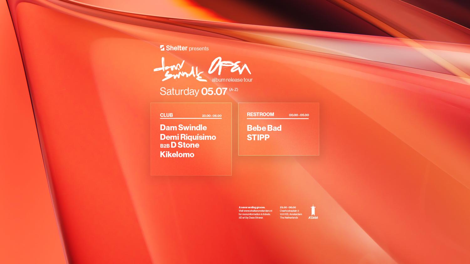 Shelter Presents: Swindle Sessions